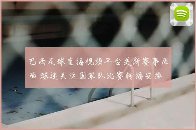 巴西足球直播视频平台更新赛事画面 球迷关注国家队比赛转播安排